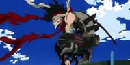 Hero Killer Stain as seen in Season 2 of the My Hero Academia anime (Image via Bones Studio)